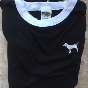 PINK T-shirt With Silver Detailing